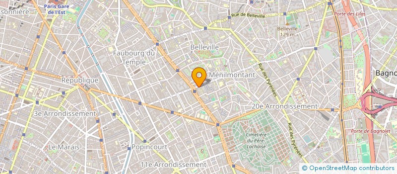 localisation de l'entreprise GAMZU PARTICIPATIONS SARL  PARIS