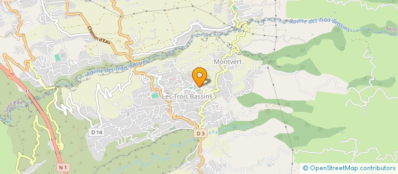 localisation de l'entreprise GANA  LES TROIS-BASSINS