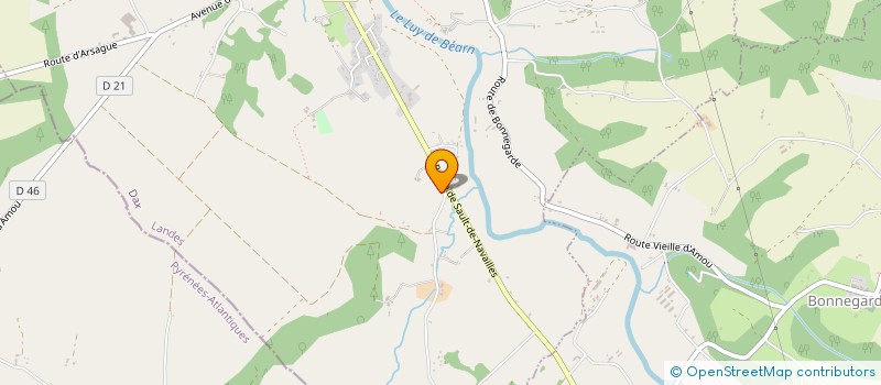 localisation de l'entreprise GANADERIA DEYRIS LAURENT  DAX