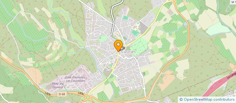 localisation de l'entreprise GANAJO  CASTRIES