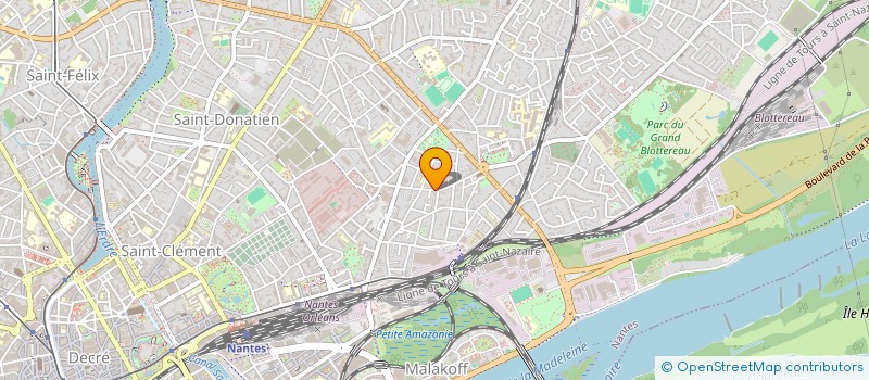 localisation de l'entreprise GANARA à NANTES