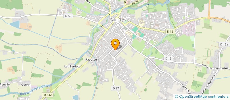 localisation de l'entreprise GANAYACA  SAINT-LYS