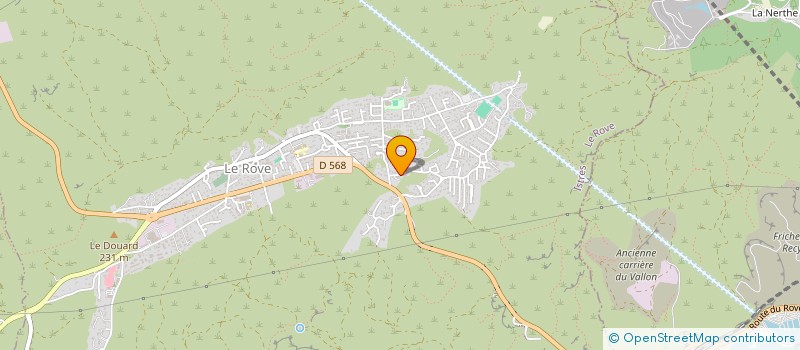 localisation de l'entreprise GANAYE DEVELOPPEMENT  MARTIGUES