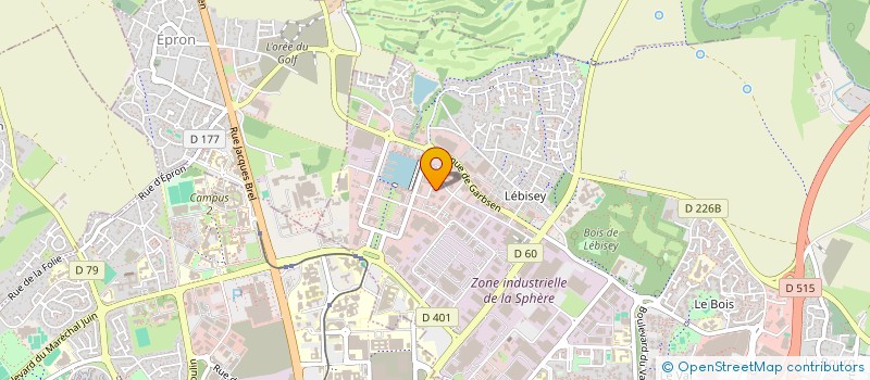 localisation de l'entreprise GANCEL CITIS  HEROUVILLE-SAINT-CLAIR