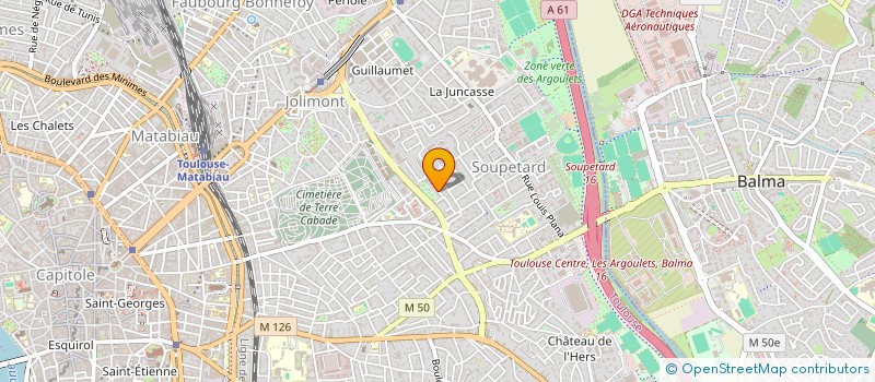 localisation de l'entreprise GANDAL PROJECT à TOULOUSE