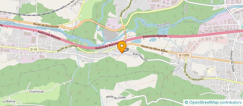 localisation de l'entreprise GANDHI  VOUGY