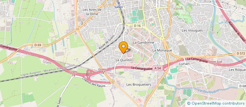 localisation de l'entreprise GANDOLAND  SALON-DE-PROVENCE