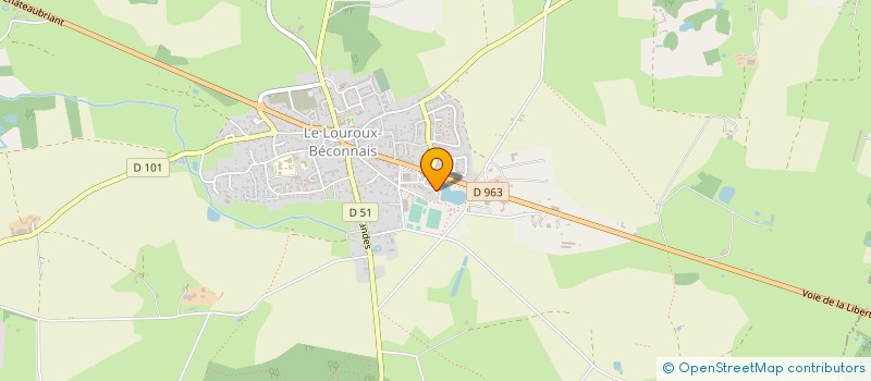 localisation de l'entreprise GANDON LOCATION  VAL D'ERDRE-AUXENCE