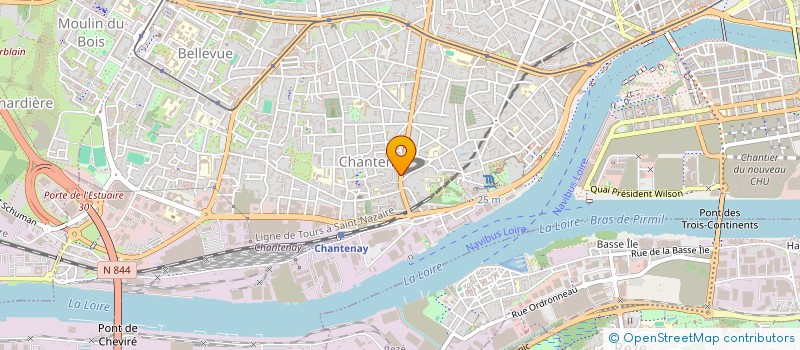 localisation de l'entreprise GANDRILLON DUTAUD à NANTES