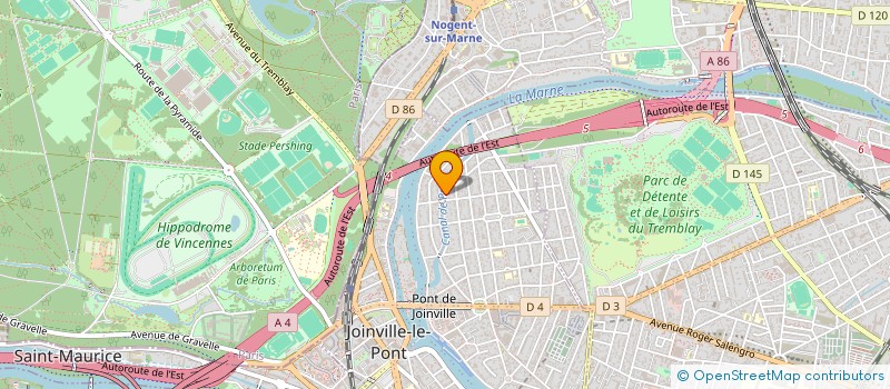 localisation de l'entreprise GANEL  JOINVILLE-LE-PONT