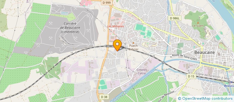 localisation de l'entreprise GANESA HOPE  BEAUCAIRE