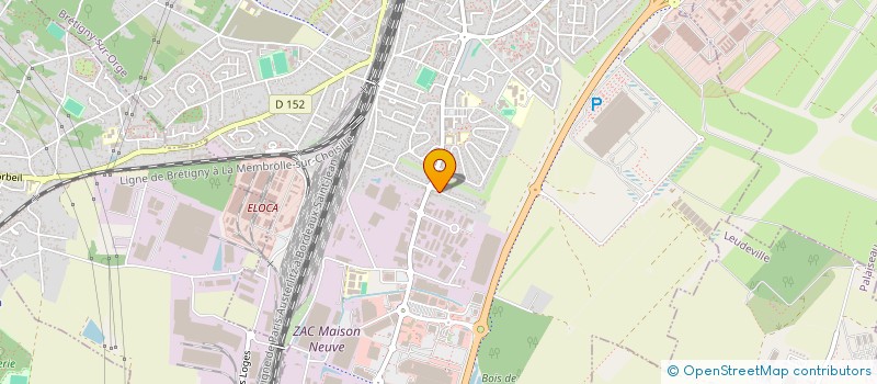 localisation de l'entreprise GANESH à BRETIGNY-SUR-ORGE