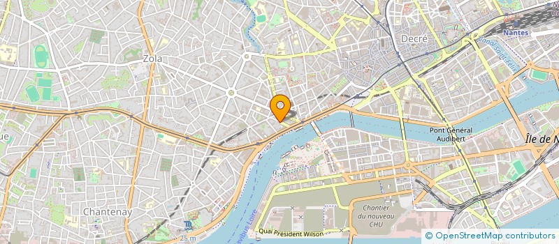 localisation de l'entreprise GANESH à NANTES