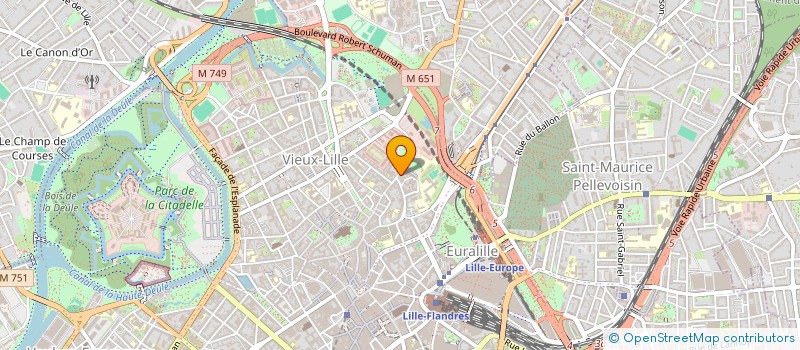 localisation de l'entreprise GANESH à LILLE