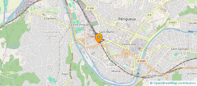 localisation de l'entreprise GANESH à PERIGUEUX