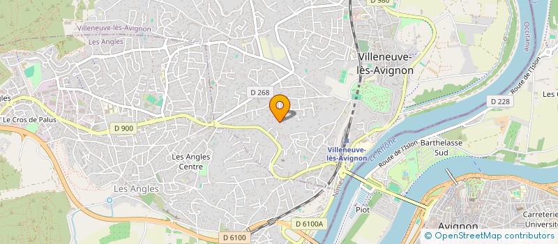 localisation de l'entreprise GANESH ESTATE  VILLENEUVE-LES-AVIGNON