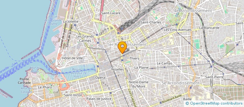 localisation de l'entreprise GANESH PRODUCTIONS à MARSEILLE