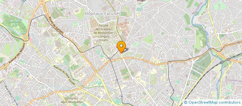 localisation de l'entreprise GANESHA à MONTPELLIER
