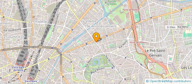 localisation de l'entreprise GANESHA à PARIS