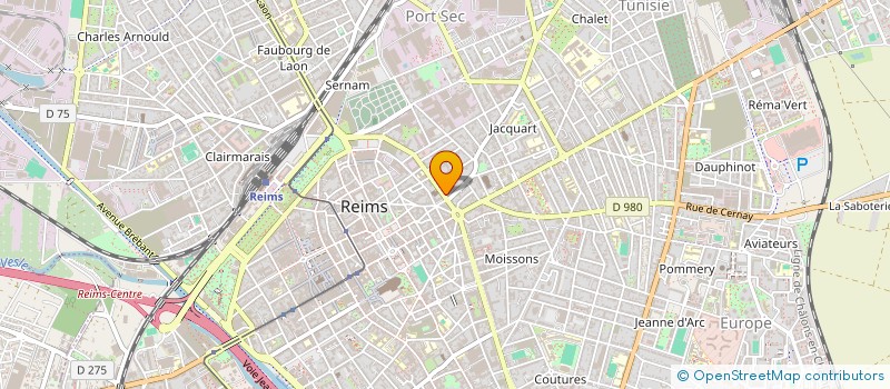 localisation de l'entreprise GANESIA  REIMS