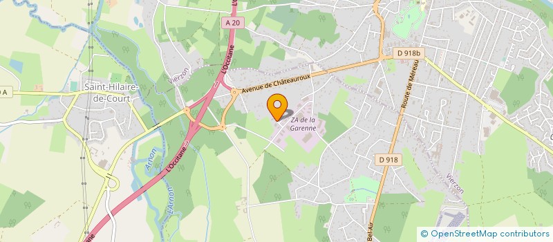 localisation de l'entreprise GANEX  MEREAU