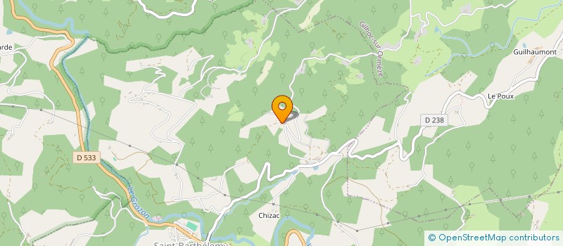 localisation de l'entreprise GANG ANIMAL RESCUE  SAINT-BARTHELEMY-GROZON