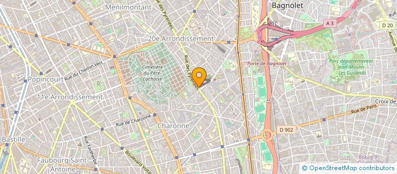 localisation de l'entreprise GANGA  PARIS