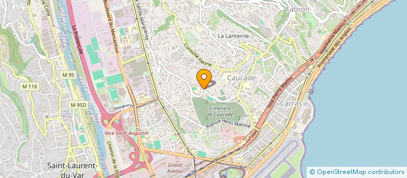 localisation de l'entreprise GANGA-ENTREPRISE-TRAVAIL-TEMPORAIRE à NICE