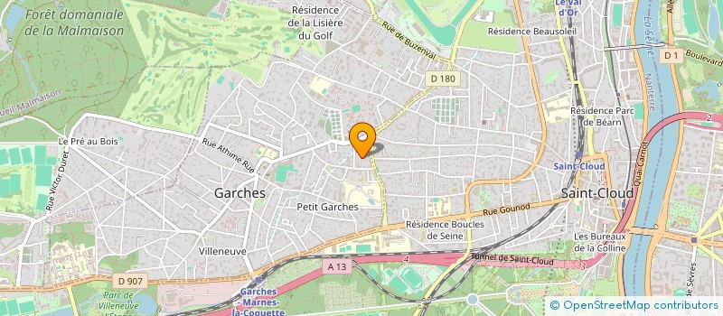 localisation de l'entreprise GANGA FOR CHANGE FRANCE à GARCHES