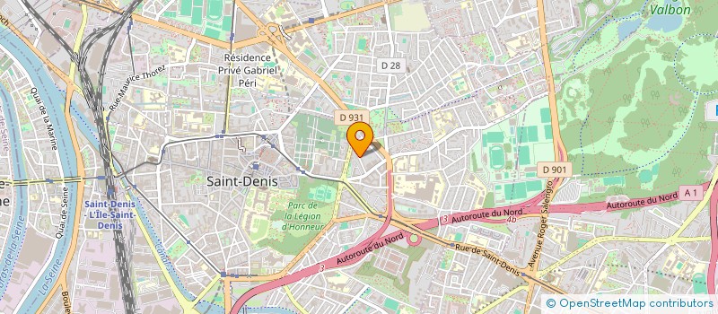 localisation de l'entreprise GANGE à SAINT-DENIS