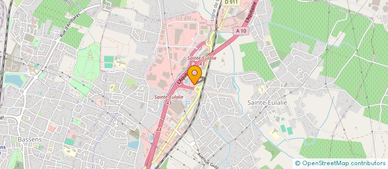 localisation de l'entreprise GANGE à SAINTE-EULALIE