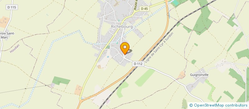 localisation de l'entreprise GANGNEBIEN BOULAY à HOUDAN