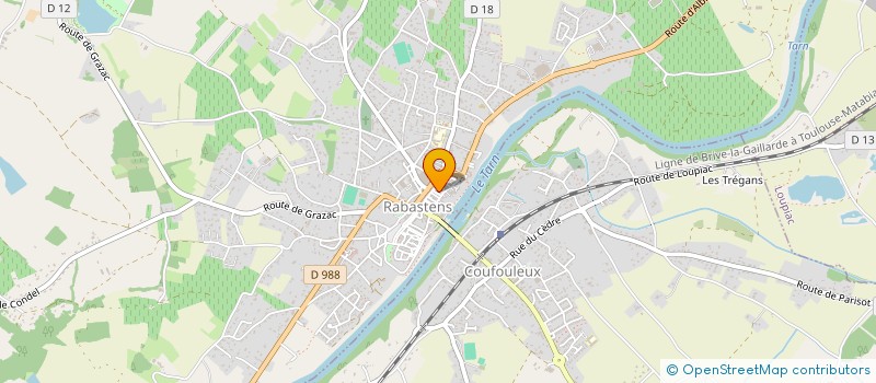 localisation de l'entreprise GANGS OF CD  RABASTENS