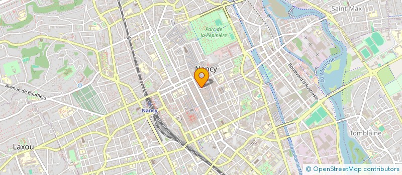 localisation de l'entreprise GANI  NANCY