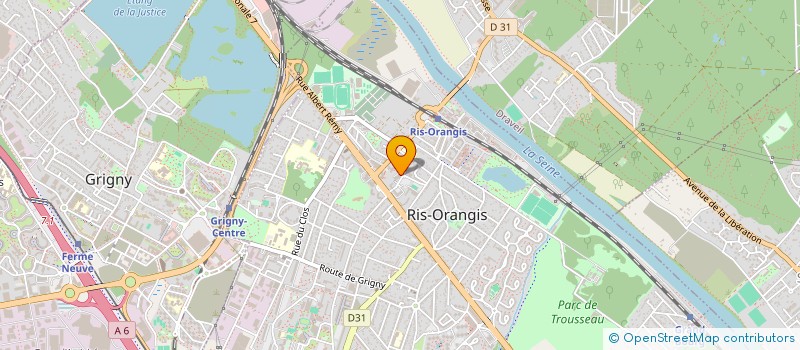 localisation de l'entreprise GANI CHAABANI VTC  RIS-ORANGIS