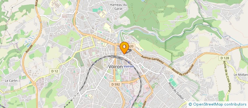 localisation de l'entreprise GANIPIR à VOIRON
