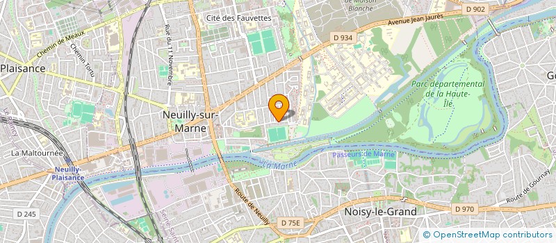 localisation de l'entreprise GANIY  NEUILLY-SUR-MARNE
