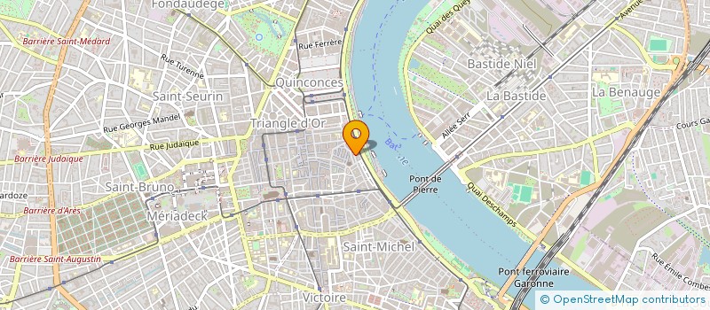 localisation de l'entreprise GANNE IMMOBILIER  BORDEAUX