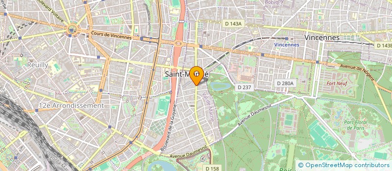 localisation de l'entreprise GANNE-TE à SAINT-MANDE