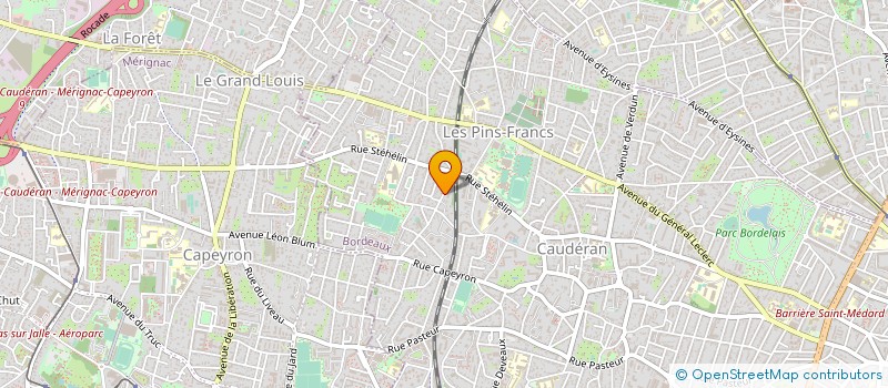 localisation de l'entreprise GANNEL à BORDEAUX