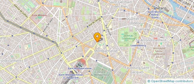 localisation de l'entreprise GANNI à PARIS