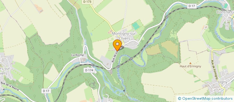 localisation de l'entreprise GANONI  MONTIGNY-SUR-CHIERS