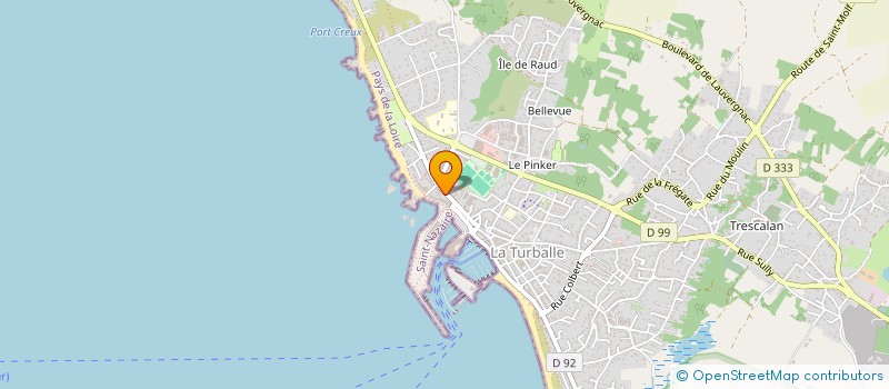 localisation de l'entreprise GANORA  LA TURBALLE