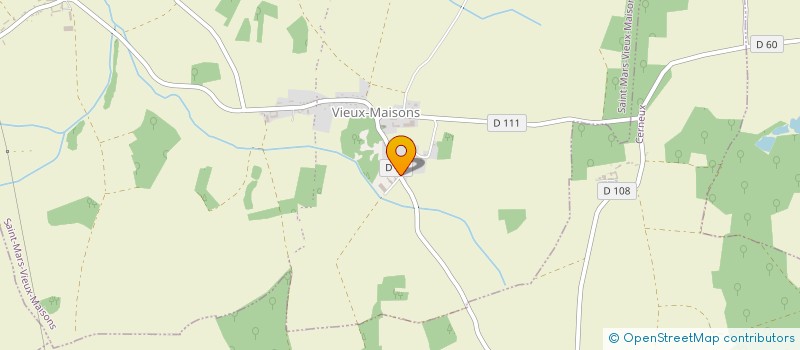 localisation de l'entreprise GANOT SAINTE COLOMBE  SAINT-MARS-VIEUX-MAISONS