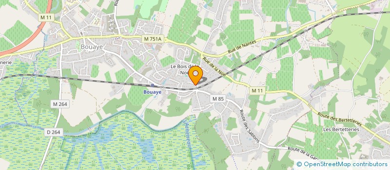 localisation de l'entreprise GANS TRANSPORTS  BOUAYE