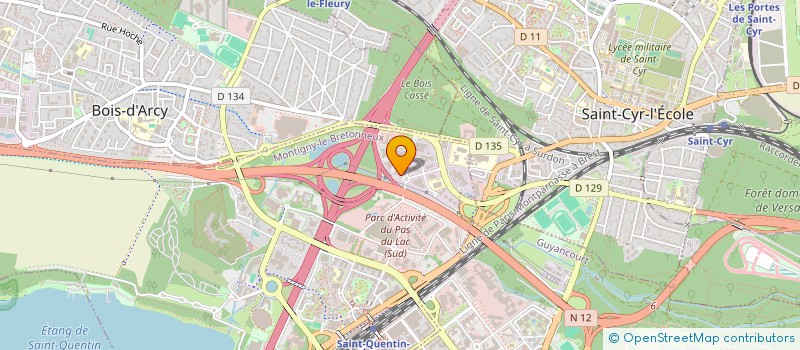 localisation de l'entreprise GANSOW INTERNATIONAL  MONTIGNY-LE-BRETONNEUX