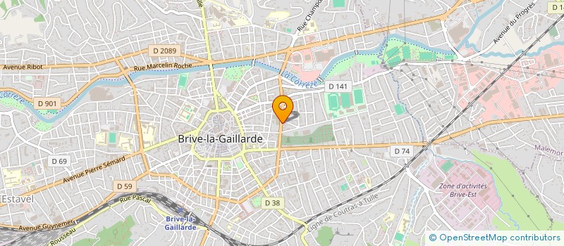 localisation de l'entreprise GANT D'ARGENT BRIVISTE  BRIVE-LA-GAILLARDE