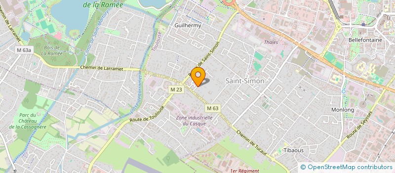 localisation de l'entreprise GANTE ACQUISITION à TOULOUSE