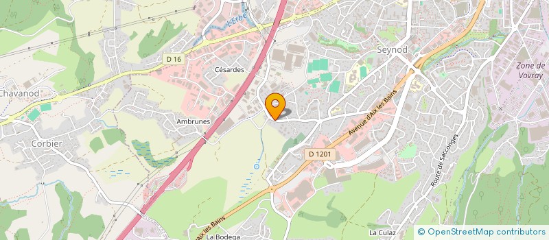 localisation de l'entreprise GANTELET CREATION à ANNECY