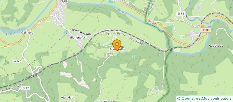 localisation de l'entreprise GANTERELLE DE SAINT SAT  SAINT-SATURNIN-DE-LENNE